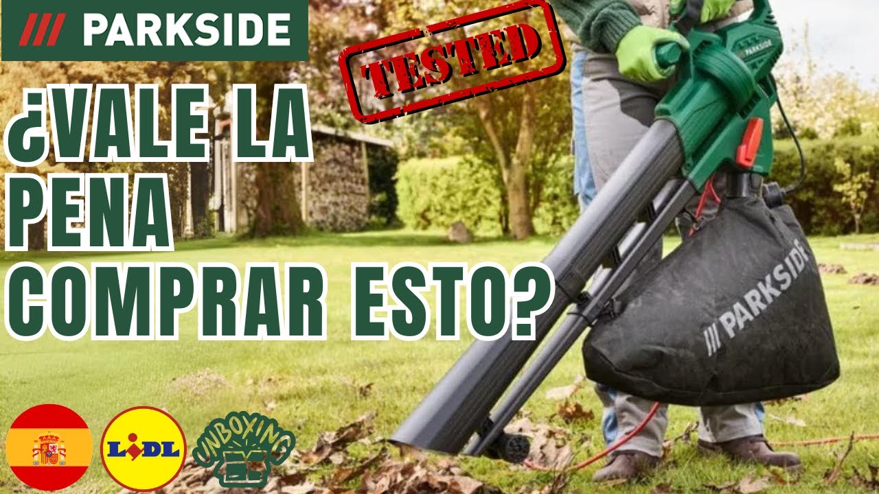 SOPLADOR/ASPIRADOR DE HOJAS ELÉCTRICO Parkside PLS 2600 B2 ESPAÑA ESPAÑOL LIDL