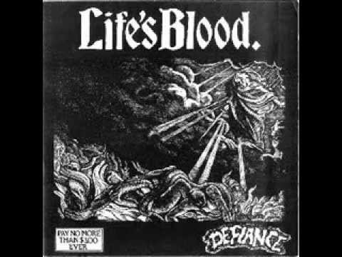 Life's Blood ‎(1988) Defiance (FULL ALBUM)