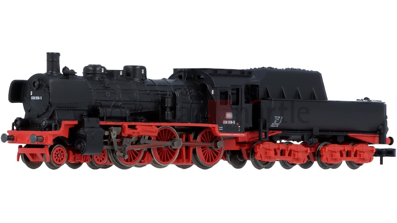 Locomotive Vapeur Märklin 88909 BR 038 DB - Échelle Z (1:220) - Neuve Sous Emballage
