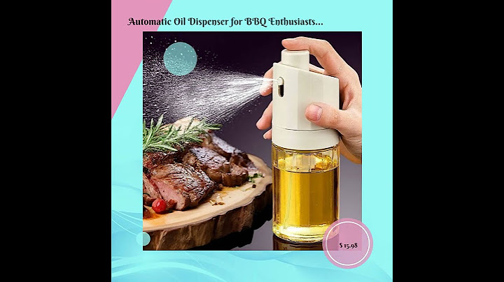 Automatic Oil Dispenser for BBQ Enthusiasts - Innovative Kitchen Gadget, Must-Have Home Accessory