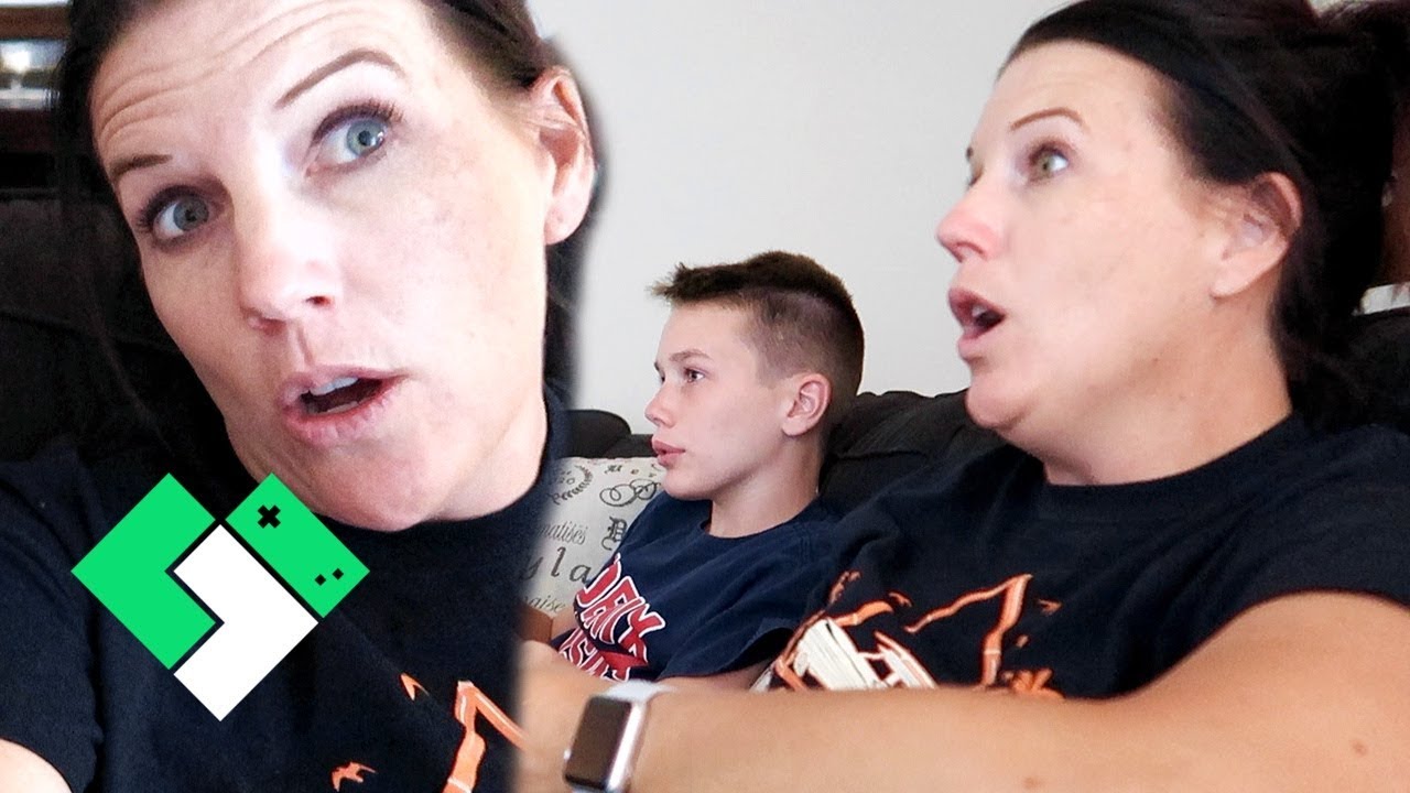 Mom Plays Video Games Son Tries To Carry Clintus Tv Youtube