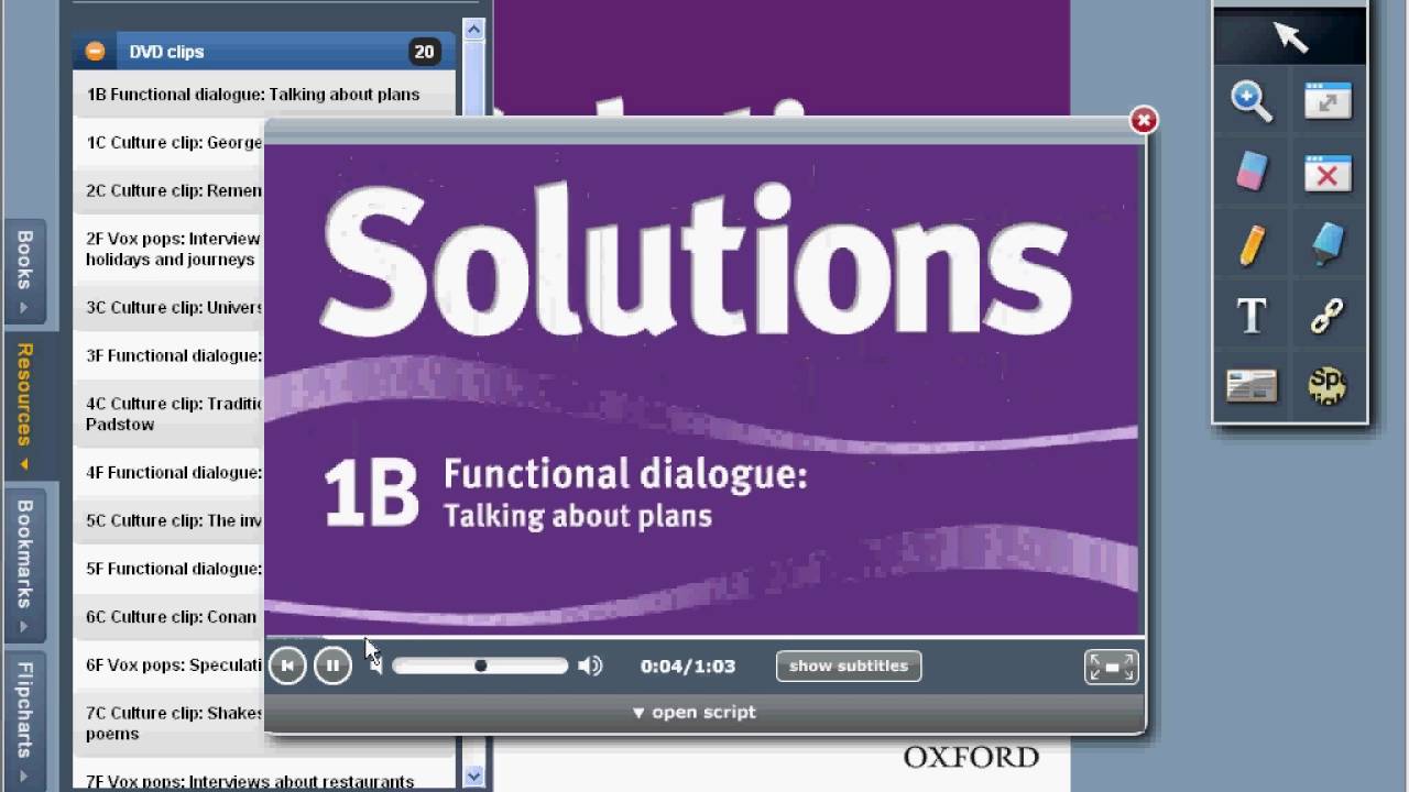 Itools Oxford Solution Video Not Working - 