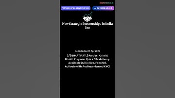 ** 🔥 Airtel & Blinkit PARTNER! 10-Min SIM Delivery?! 🤯 [Breaking News]  **