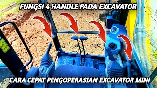 14 Menit Pasti Paham‼Fungsi  Handle joystick Excavator Mini Dan Cara Cepat Pengoperasian Excavator