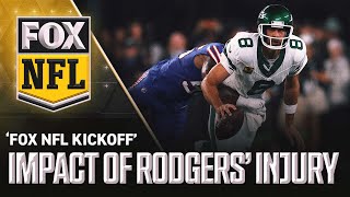 How does Aaron Rodgers’ injury affect the Jets’ and can Zach Wilson can step up | FOX NFL Kickoff
