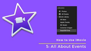 All About Events: How to Use iMovie screenshot 5