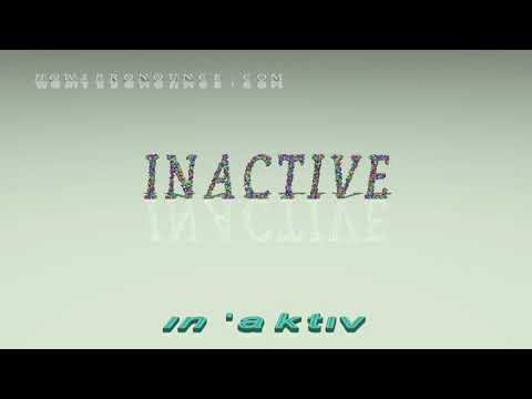 നിഷ്ക്രിയ - ഉച്ചാരണം + വാക്യങ്ങളിലും ശൈലികളിലും ഉദാഹരണങ്ങൾ