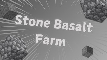 Lanka Survival Multiplayer Redstone Engineers -  Stone Basalt Farm