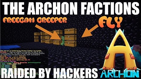 MOST HATED PLAYER GETS CAUGHT HACKING + OUR BASE GETS GLITCHED | Archon Factions Silver - Ep10