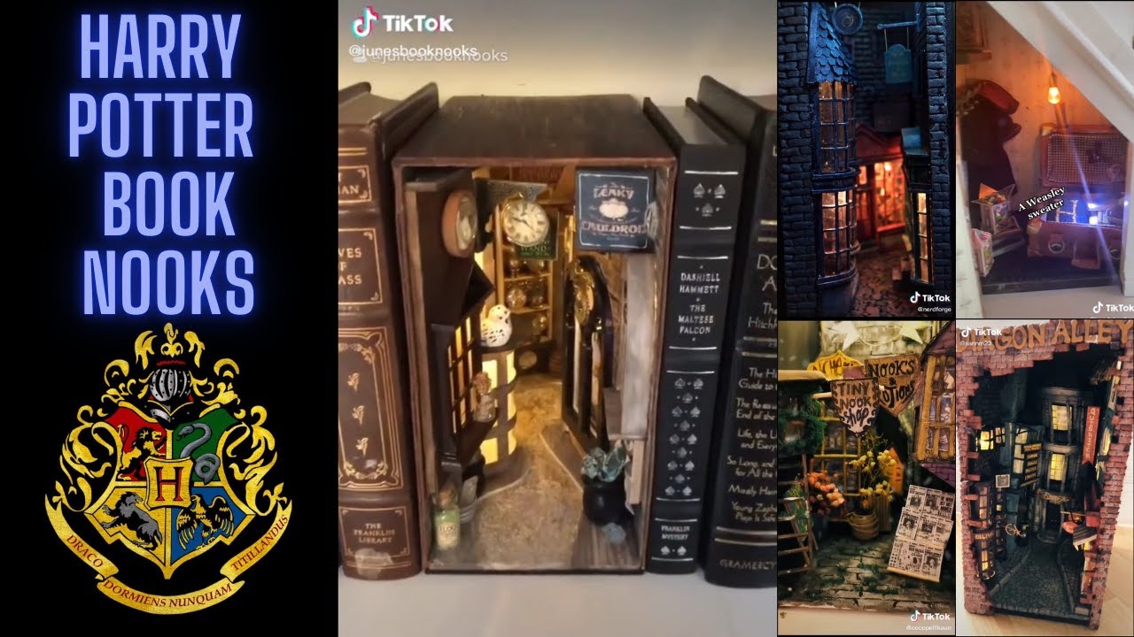 💕BOOK NOOK KIT/ HARRY POTTER/ REVIEW+SORTEO 💕 