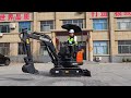 SD18u mini excavator