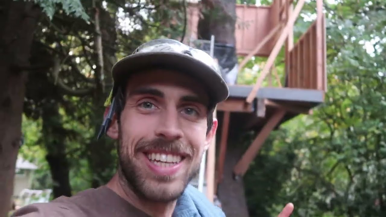 Treehouse Build-- THE WALLS -- Part 2 of Full Build