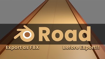 How to Create and Export a Road Model in Blender for Unity | Beginner Tutorial