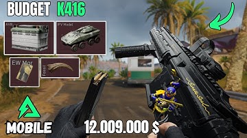 BEST K416 BUDGET LOADOUT GAMEPLAY- DELTA FORCE MOBILE OPERATIONS 
