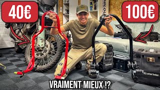 40€ contre 100€ la bequille d'atelier moto : vraiment mieux !? by MATT Adventure 26,831 views 6 months ago 13 minutes, 15 seconds