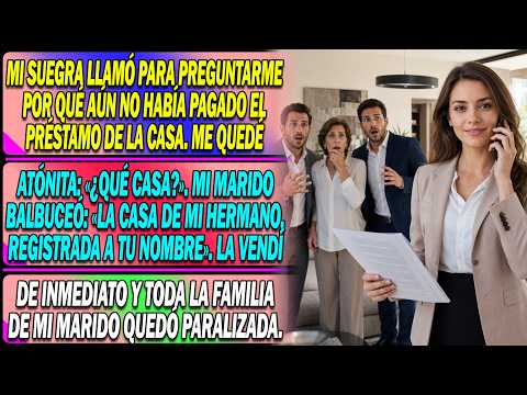 🏡😳Mi Suegra Pidió Pagar La Casa. Yo Pregunté:❓«¿cuál?». Mi Marido:😰«la De Mi Hermano