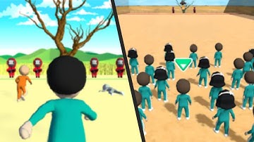 456 RUN CHALLENGE: CLASH 3D vs 456 RUN CHALLENGE: SURVIVAL - Gameplay All Levels New UPDATE ios