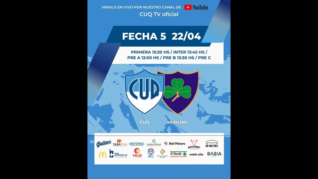 CUQ vs Hurling - Fecha 5 - 22/4/2023 - YouTube