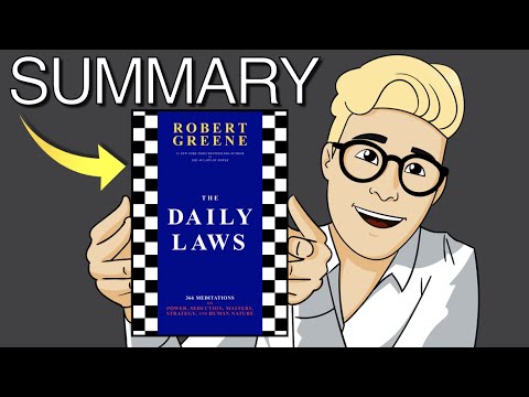 The Daily Laws Summary (Animated) | Robert Greene on Mastery, Power ...