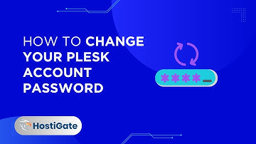 How to Change your Plesk Account Password | Hexraa
