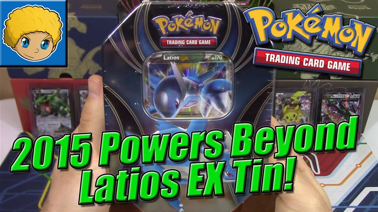 Pokemon Cards - Latios EX Powers Beyond Tin Opening Battle vs. Shaxxam!
