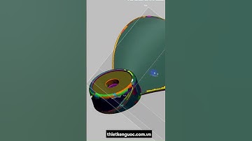 Hướng dẫn lấy hệ trục tọa độ trên vật tròn xoay khi thiết kế ngược #thiết kế ngược #shorts #scan 3d