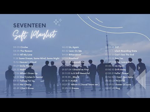 SEVENTEEN 세븐틴 Soft Playlist Study Relax Sleep