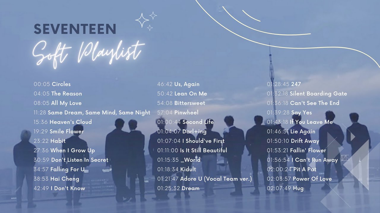 SEVENTEEN (세븐틴) Soft Playlist ♪ study, relax, sleep ♪