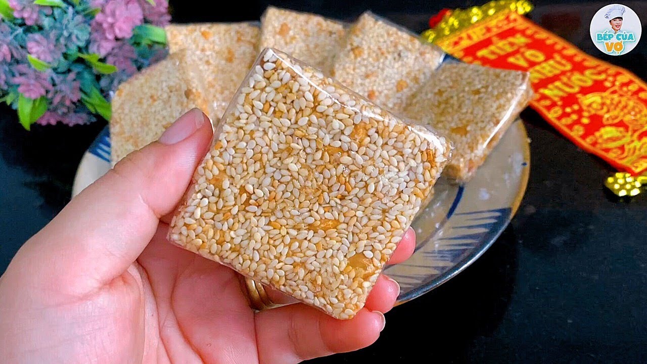 Cách làm KẸO MÈ XỬNG thơm ngon mềm dẻo | MÓN ĂN NGÀY TẾT | Bếp Của Vợ