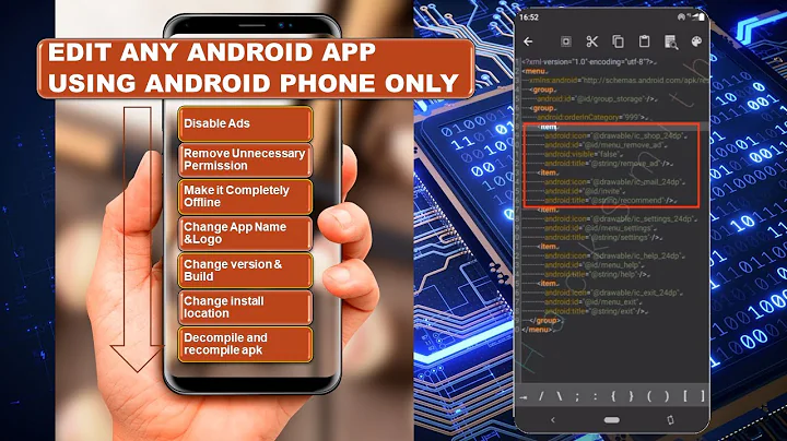 Edit apks/apk in AndroidPhone No PC|RemoveAds Change logo&Name|Edit permissions #Apktool #mtmanager