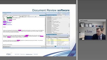e.law CLE Webinar: Introduction to the E.Discovery Lifecycle; 20 Nov 2014