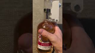 Remove (BottleLox) security device from bottle in under 30 seconds! 