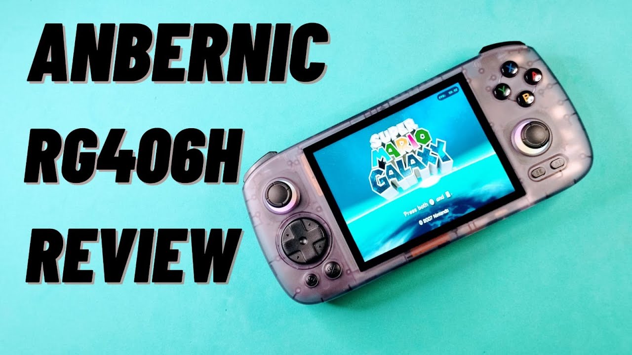 Anbernic RG406H Review: Potente e Ergonômico, O Melhor Portátil de