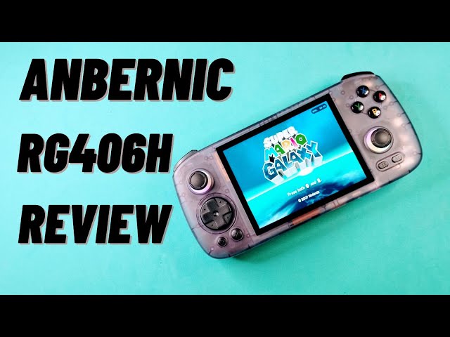 Anbernic RG406H Review: Potente e Ergonômico, O Melhor Portátil de