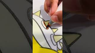 Let’s Color | Bowser from Super Mario. #shorts #color #art #youtubeshorts #mario #bowser