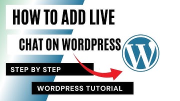 How to Add Live Chat On Wordpress step by step