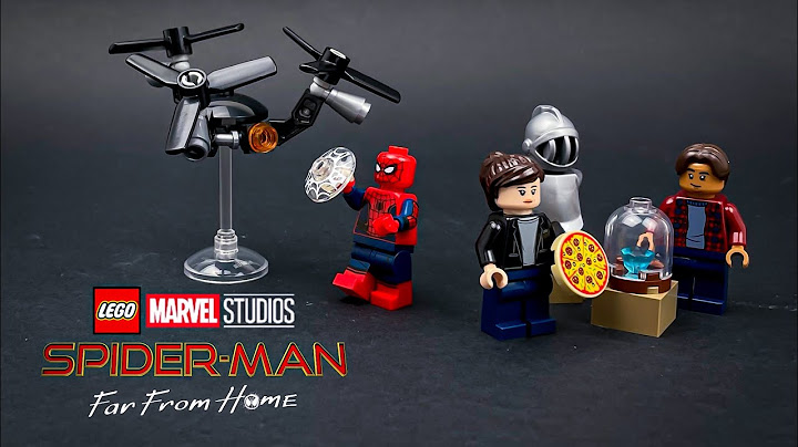 Spider man and the museum break in lego