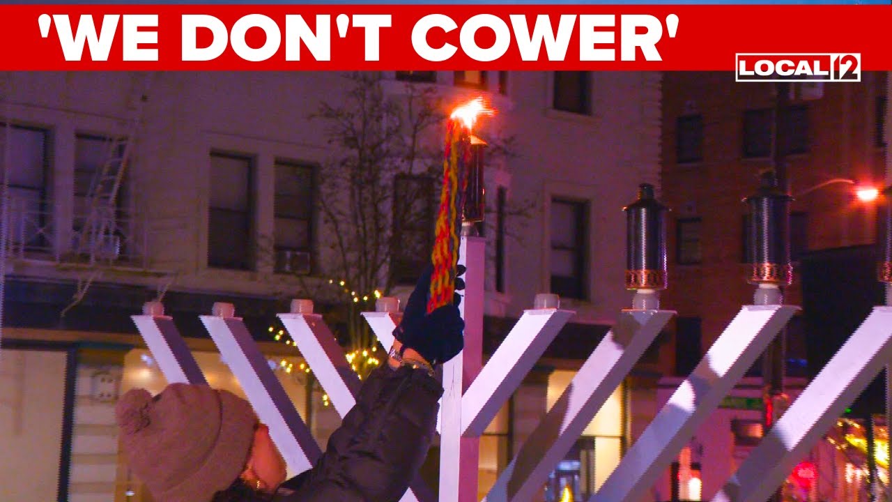 Greater Cincinnati community celebrates Hanukkah in wake of deadly terrorist attack