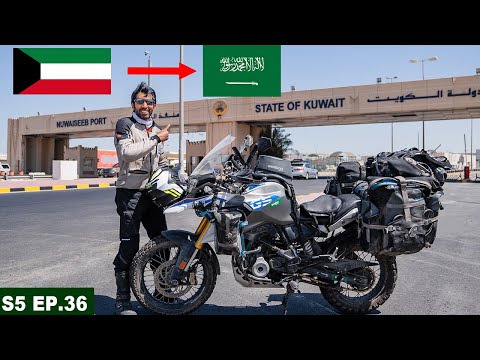 CROSSING INTO SAUDI ARABIA 🇸🇦 | S05 EP.36 | PAKISTAN TO SAUDI ARABIA MOTORCYCLE