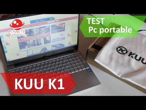 TEST KUU Xbook, un PC portable Chinois premier prix convaincant