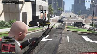 GTA 5  Assassination of the Mayor of Los Santos + Six Star Escape