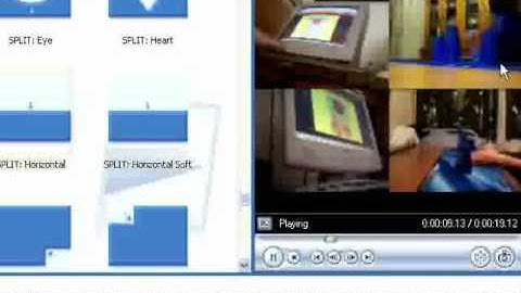 WMM "side-by-side" effect tutorial AND 4 videos tutorial