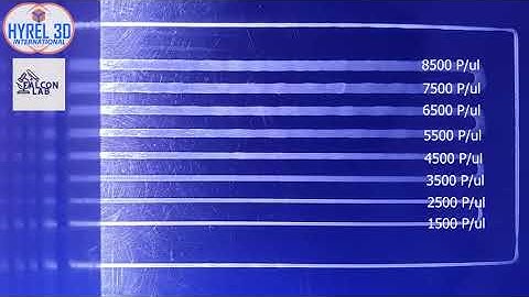 Scaffold Gradıent Tool - Changing the Pulses per Microliter with each line