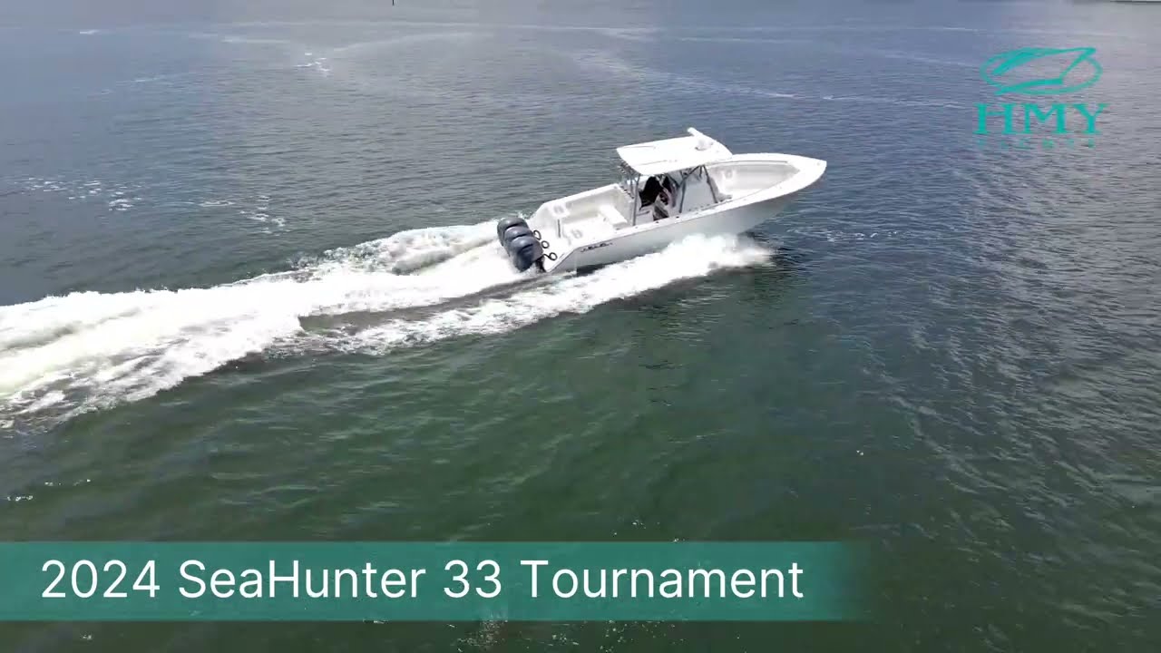 2024 SeaHunter 33 Tournament For Sale By HMY Yachts