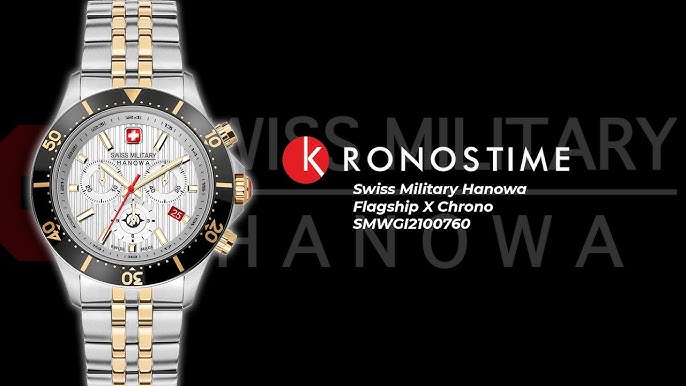 Swiss Military Hanowa Flagship X Chrono SMWGI2100760 - YouTube | Quarzuhren