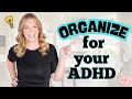 Get Organized FAST 🤯 These ADHD Home Hacks Changed My Life!