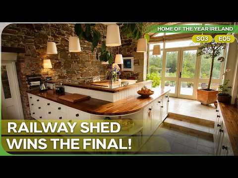 How a 150-Year-Old Railway Shed Became a Dream Home | Home Of The Year Ireland Season 3 Episode 5