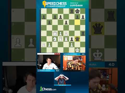 ناكامورا يميت كارلسن ب تضحية وزير أسطورية