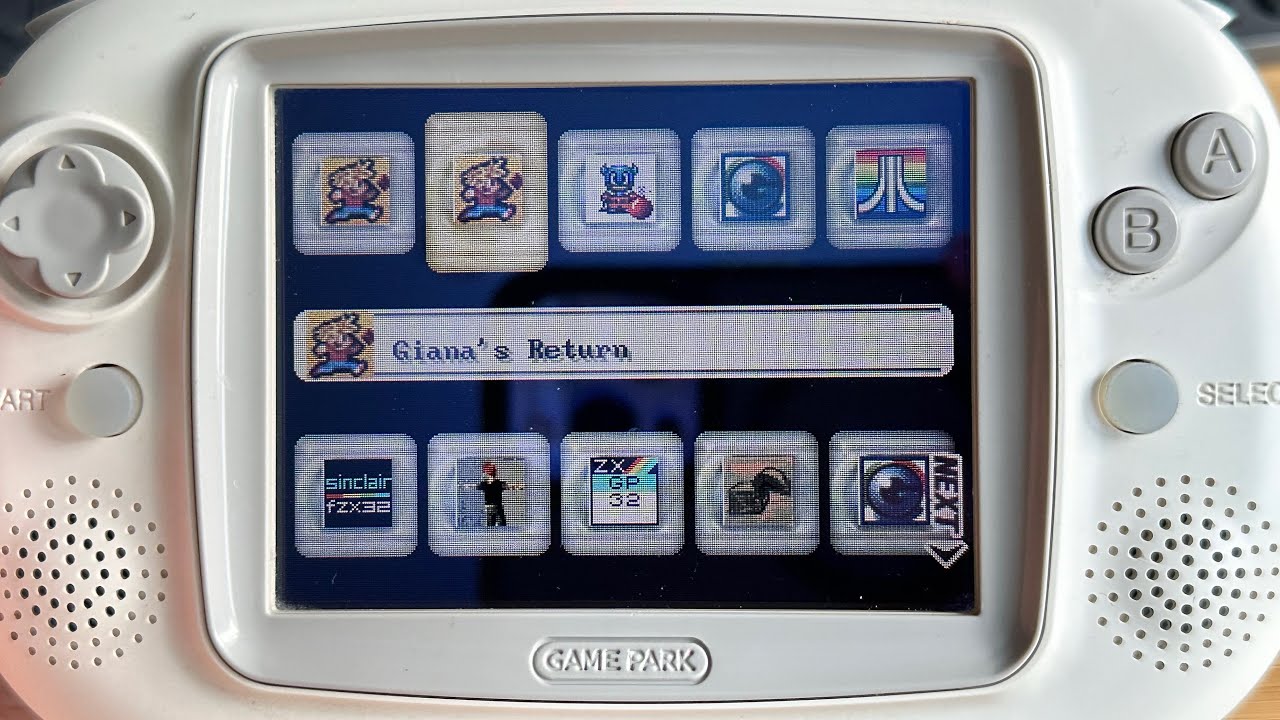 Checking out the GP32 (Korean Handheld) - YouTube