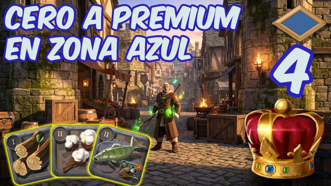 От нуля до премиум-класса в «Синей зоне» | Albion Online | Коллекция «Миллионер» 🤑